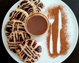 عکس مرحله 8 از دستور کلوچه هل ودارچین (Pancake)😍