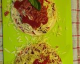 Foto langkah ke 2 dari resep Delicate mini pizza (smoked beef mushroom).