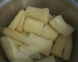 Foto langkah ke 3 dari resep Pohong Ketan Rebus Rasa Manis Harum Vanili.