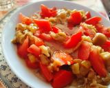 Une image de l'étape 6 de Salade aubergines tomate piment 🍴.