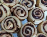Foto langkah ke 8 dari resep Choco Cinnamon Rolls Ulen Tangan.