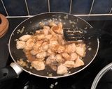 A picture of step 5 of Peanut Butter Chicken 🥜.