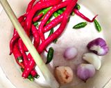 Foto langkah ke 2 dari resep Urap pakis dan tauge.