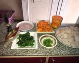 A picture of step 1 of Chinese browned fish fillet.