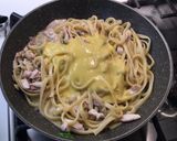 Foto del passaggio 5 della ricetta Scialatielli con pescespada, lupini e crema di datterini