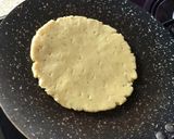 A picture of step 3 of Khoba roti.