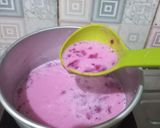 Foto langkah ke 2 dari resep Pudding Nutrijel Buah Naga.