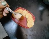A picture of step 7 of Chatpati papdi.