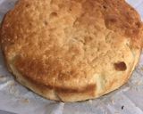 A picture of step 2 of Lemon cake with lemon frosting.