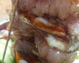 Foto del paso 7 de la receta: Pincho de pollo c/guarnición