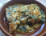 Foto del paso 3 de la receta: Salmón gratinado con bechamel de espinacas
