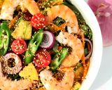 Une image de l'étape 4 de Salade diététique de Konjac, algues Wakamé et l'ananas.