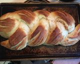 A picture of step 22 of Franks Heavenly Braided Bread.