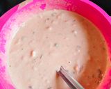 A picture of step 2 of Whole wheat flour chilla.