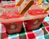 Foto langkah ke 3 dari resep Es Loli Buah (Semangka Kiwi Jeruk).