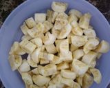 A picture of step 1 of Honey Fried Bananas ala Bu Nanik.