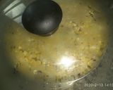 A picture of step 1 of Corn chaat.