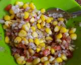 Palak corn chat recipe step 3 photo