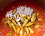 A picture of step 5 of Okra with Olive oil.