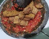 Foto langkah ke 3 dari resep Sambal tempe dadakan.