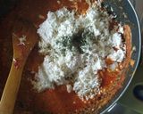A picture of step 3 of Paneer ghotala.