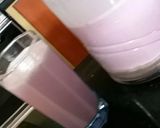 A picture of step 3 of Strawberry Milkshake.