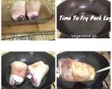 Stewed Pork Leg Recipe Thai style Thai Street Food |ThaiChef food recipe step 2 photo