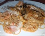 Foto del paso 6 de la receta: Spaghettini con cigalas, langostinos y tomate