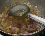 A picture of step 4 of Makhni dal.