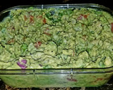 A picture of step 5 of Mike's Southwestern Avocado Whole Grain Breakfast Toast.