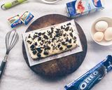 Hình bước làm 1 của món Oreo cream chesse cake