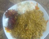 A picture of step 5 of Fried rice wt soy sauce.