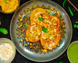 দই মটর পুরি (Dahi Matar Puri recipe in bengali) রেসিপি ধাপ - 6 ছবি