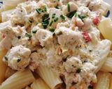 Foto del paso 6 de la receta: Pasta con pollo y crema 😋