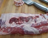 Foto del paso 1 de la receta Costillas de cerdo desmenuzadas, con verduras