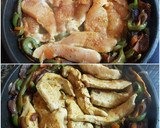 Foto del paso 8 de la receta: Fajitas de Trigo y Maíz con Pollo con verduras agridulces