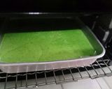 Foto langkah ke 8 dari resep Ketofy roll cake (taro dan pandan).