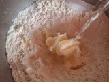 Pan de campo con grasa