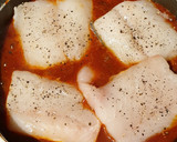 A picture of step 2 of Fodmap Friendly Cod in Tomato Sauce.