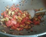 A picture of step 6 of Peanut poha.