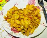 A picture of step 5 of Masala Macroni.
