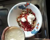 A picture of step 6 of Russian Salad.
