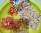 Foto langkah ke 2 dari resep Tumis Bayam tempe semangit.