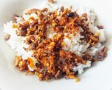 Foto langkah ke 3 dari resep Abon oncom / tutug oncom.