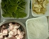 รูปขั้นตอนการทำที่ 3 ของ วุ้นเส้นอบ กุ้ง + หมูสามชั้น