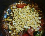 A picture of step 7 of Chana dal curry.