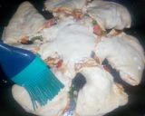 A picture of step 10 of Pizza flower.