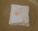 A picture of step 3 of Paneer toast.