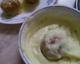 A picture of step 5 of Kesar Pista Ghari.