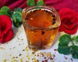 A picture of step 6 of Red Chilli oil.